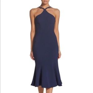 Dress the Population Navy Crepe Mermaid Dress